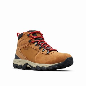 Columbia Newton Ridge™ Plus II Suede Vattenproof Vandringsskor Herr Bruna (FWDGR5946)